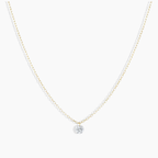 Dainty Zircon Heart Necklace
