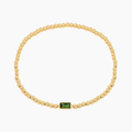 Gold Birthstone Chain Bracelet