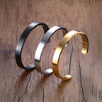 Personalized Cuff Bangle Bracelet