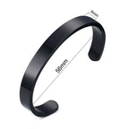 Personalized Cuff Bangle Bracelet