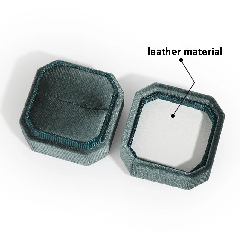 Luxury Velvet Single Ring Box