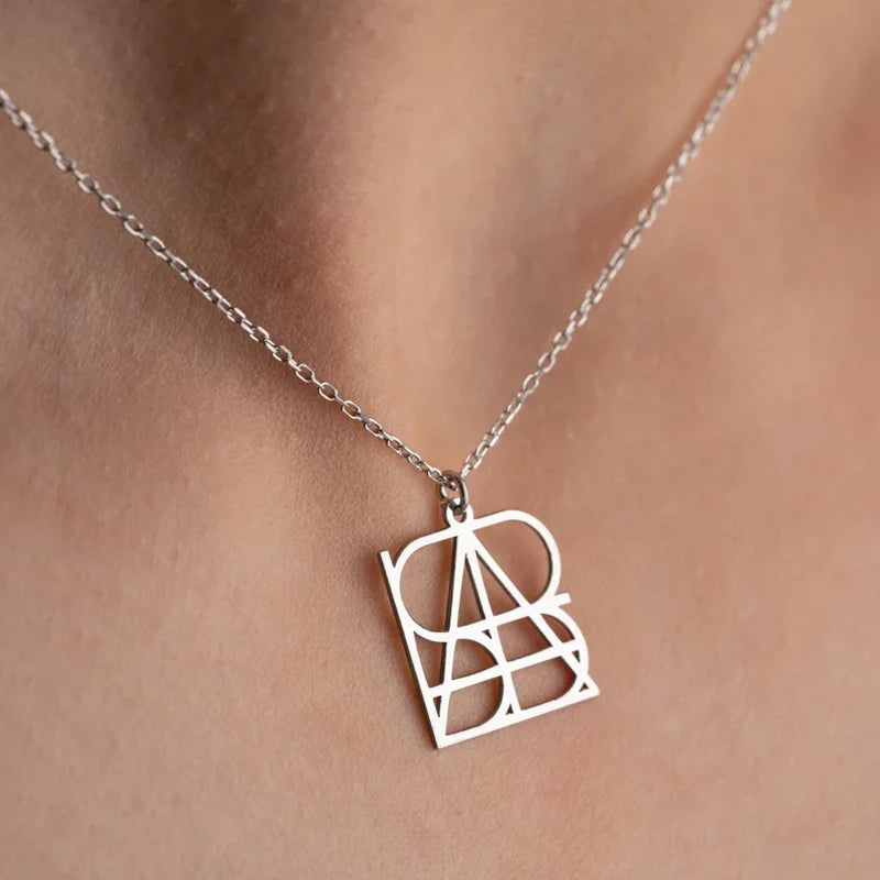 Personalized Monogram Name Necklace