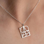 Personalized Monogram Name Necklace