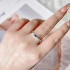 Dainty Crystal Stacking Ring