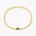 Gold Birthstone Chain Bracelet