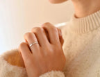 Personalized Stackable Name Ring