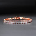 Gold Crystal Tennis Bracelet