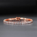Gold Crystal Tennis Bracelet