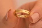Personalized Stackable Name Ring